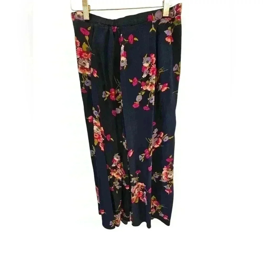 Vintage Susan Bristol Floral Button Down  Shirt and skirt set